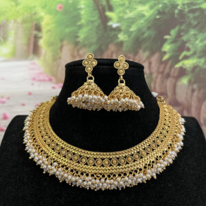 Royal Veil Necklace and Earrings Set