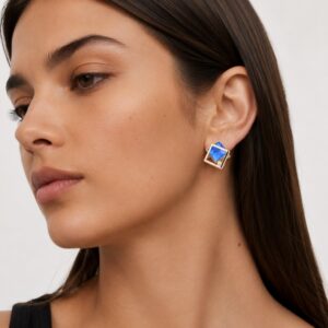 Blue Sky Stud Earrings